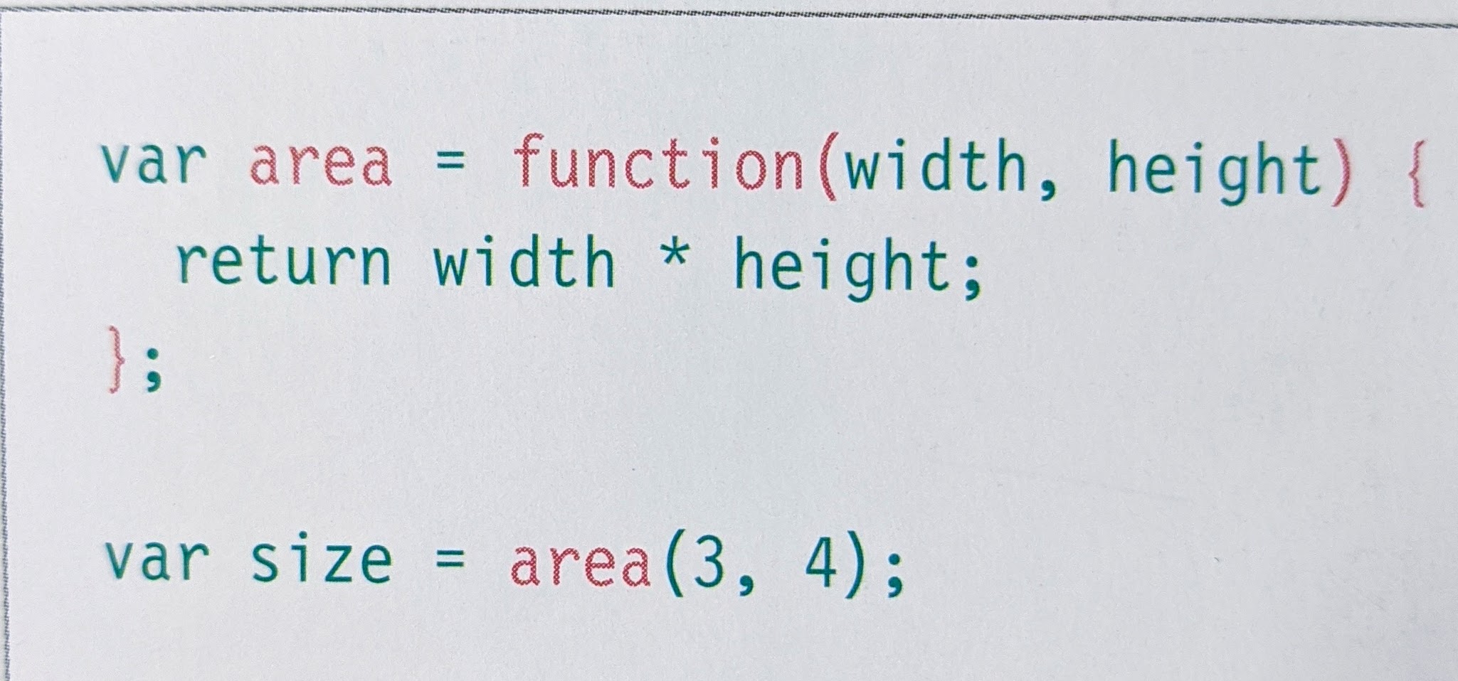 Function expressions